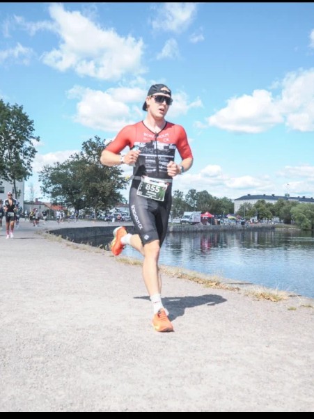 Anton Axelsson under Ironman Kalmar