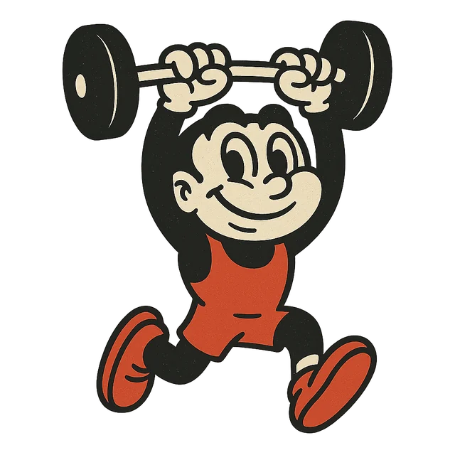 Styrketränare-maskot
